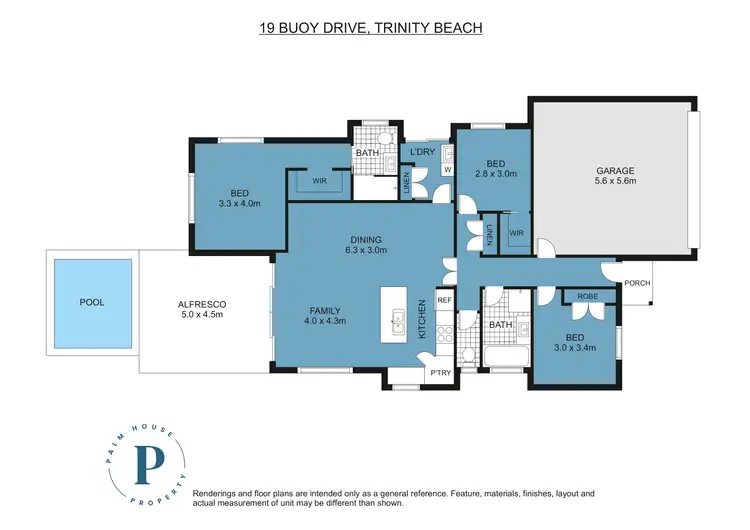 Floorplan of Homely house listing, 19 Buoy Drive, Trinity Beach QLD 4879