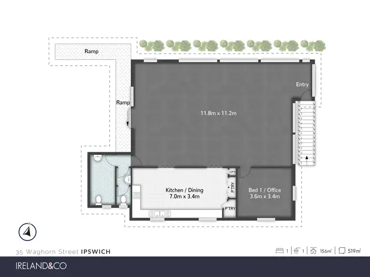 Floorplan of Homely house listing, 35 Waghorn Street, Ipswich QLD 4305
