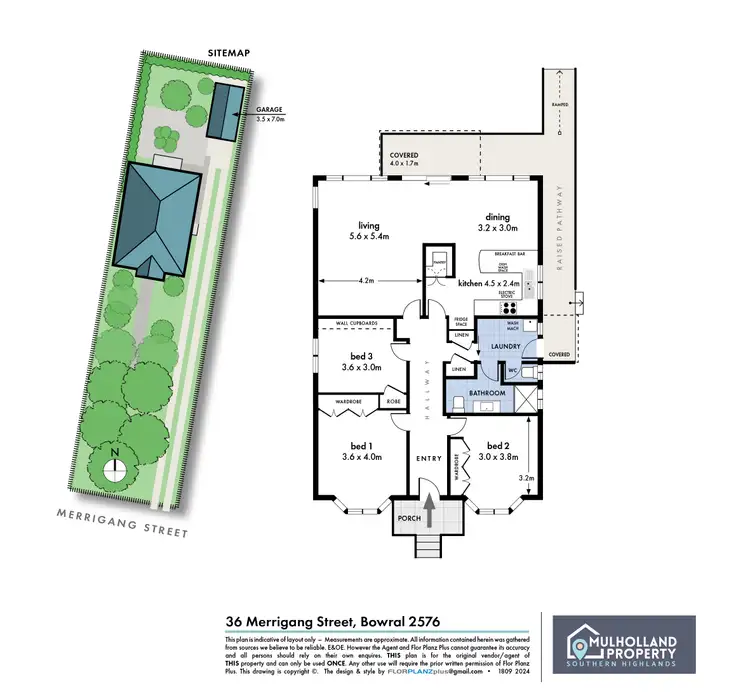 Floorplan of Homely house listing, 36 Merrigang Street, Bowral NSW 2576