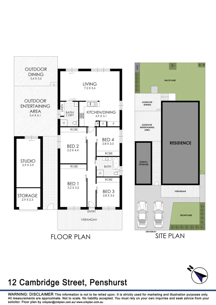 Floorplan of Homely house listing, 12 Cambridge Street, Penshurst NSW 2222