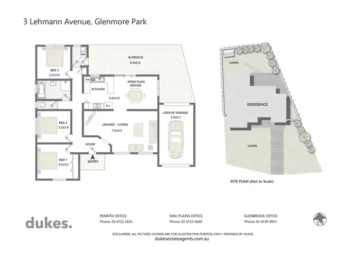 Floorplan of Homely house listing, 3 Lehmann Avenue, Glenmore Park NSW 2745