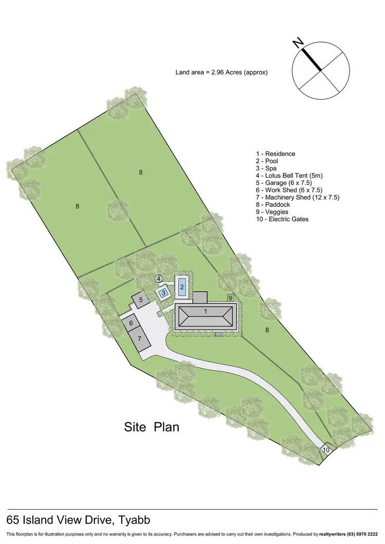 Floorplan of Homely rural property listing, 65 Island View Drive, Tyabb VIC 3913
