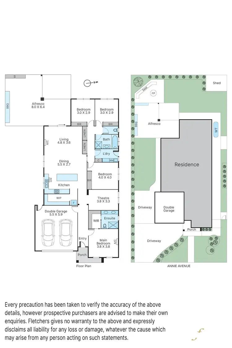 Floorplan of Homely house listing, 20 Annie Avenue, Lang Lang VIC 3984