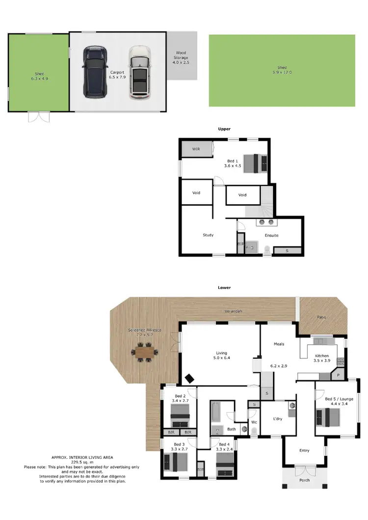 Floorplan of Homely house listing, 24 Highland Court, Tawonga South VIC 3698