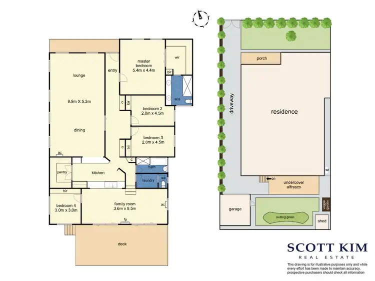 Floorplan of Homely house listing, 22 Cash Grove, Mount Waverley VIC 3149
