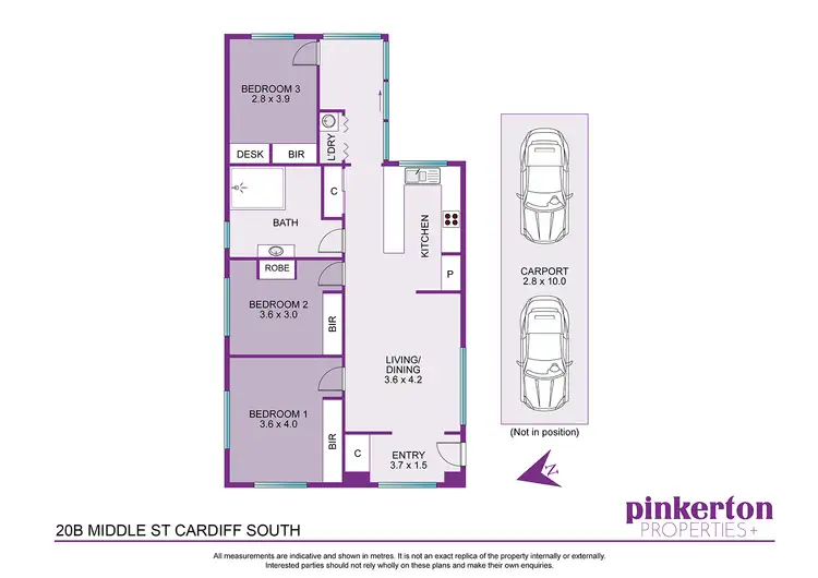 Floorplan of Homely house listing, 20B Middle Street, Cardiff South NSW 2285