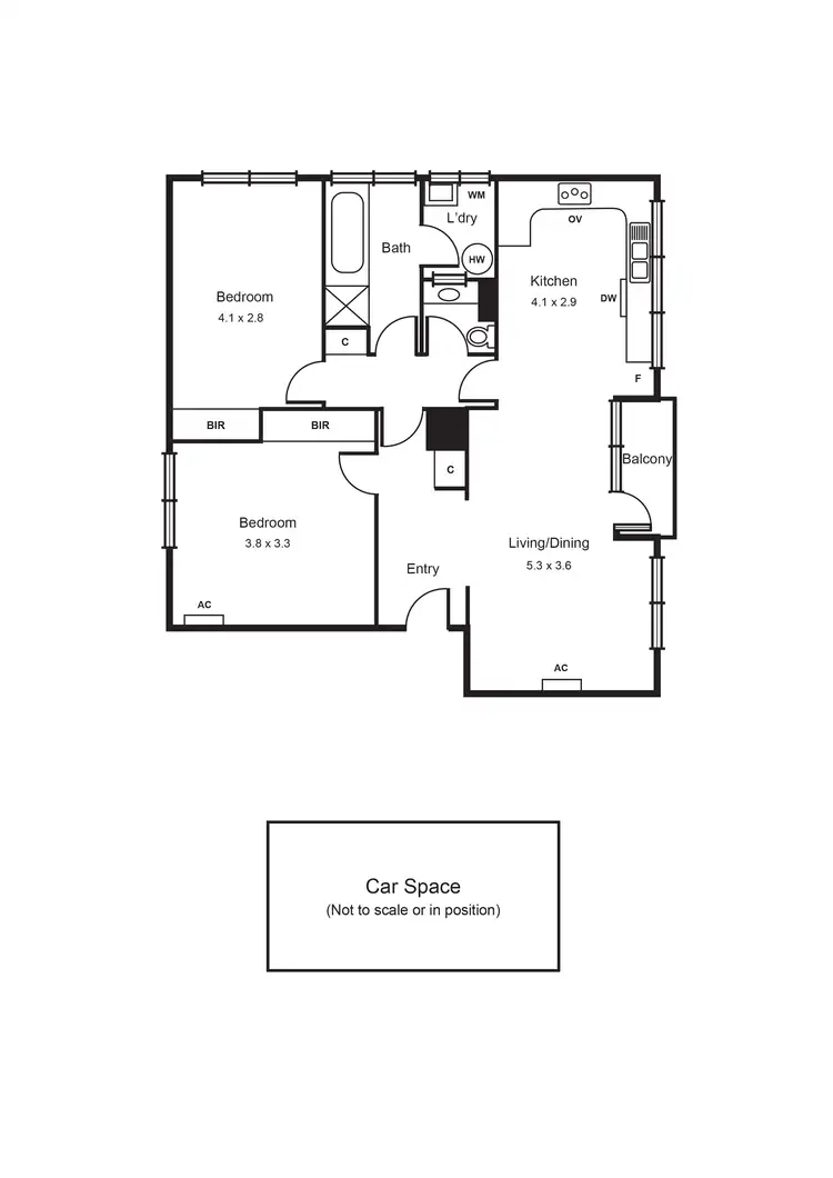 Floorplan of Homely apartment listing, 8/213 Alma Road, St Kilda East VIC 3183