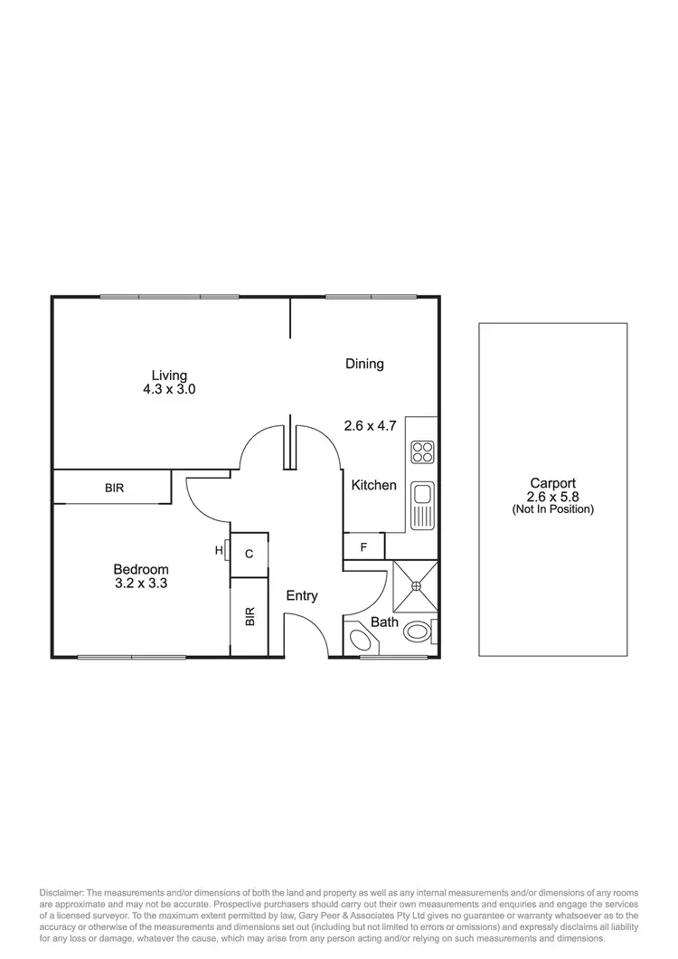 Floorplan of Homely apartment listing, 5/24 Charles Street, Elsternwick VIC 3185