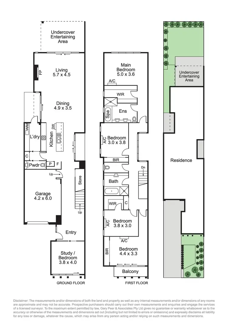 Floorplan of Homely house listing, 38A Bealiba Road, Caulfield South VIC 3162