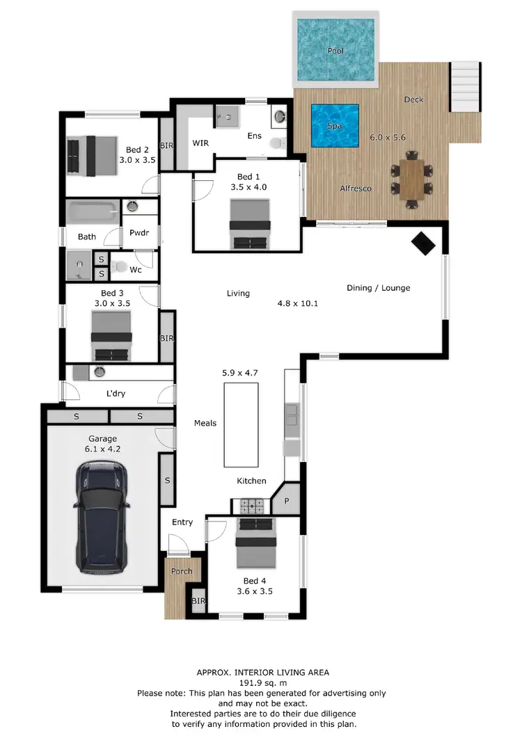 Floorplan of Homely house listing, 25 Young Crescent, Tawonga South VIC 3698