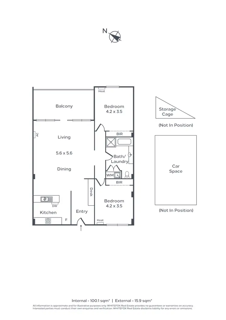 Floorplan of Homely apartment listing, 3/230 Lygon Street, Brunswick East VIC 3057