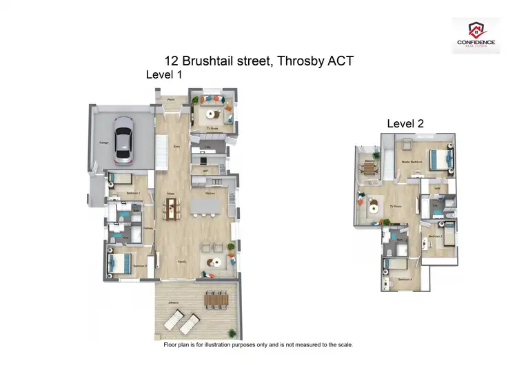 Floorplan of Homely house listing, 12 Brushtail Street, Throsby ACT 2914