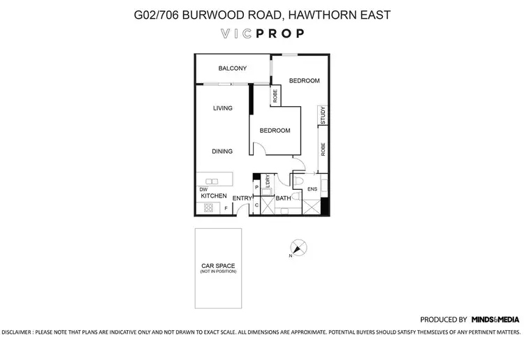 Floorplan of Homely apartment listing, G02/706 Burwood Road, Hawthorn East VIC 3123