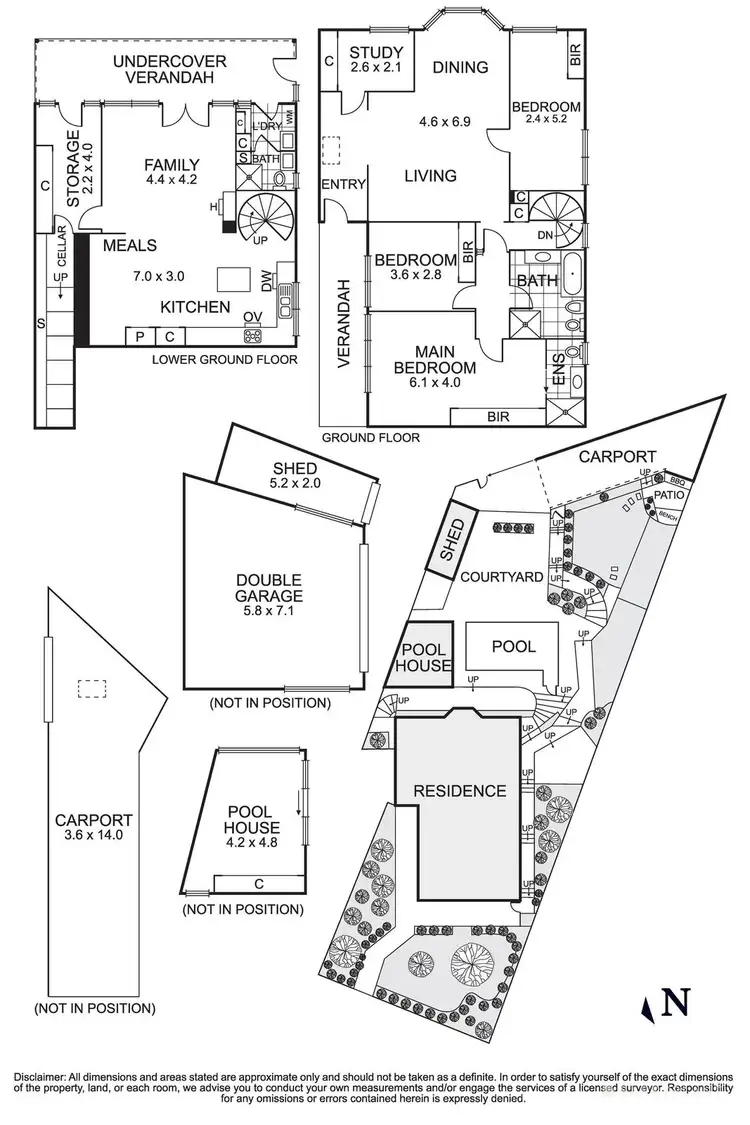 Floorplan of Homely house listing, 22 Furneaux Grove, Bulleen VIC 3105