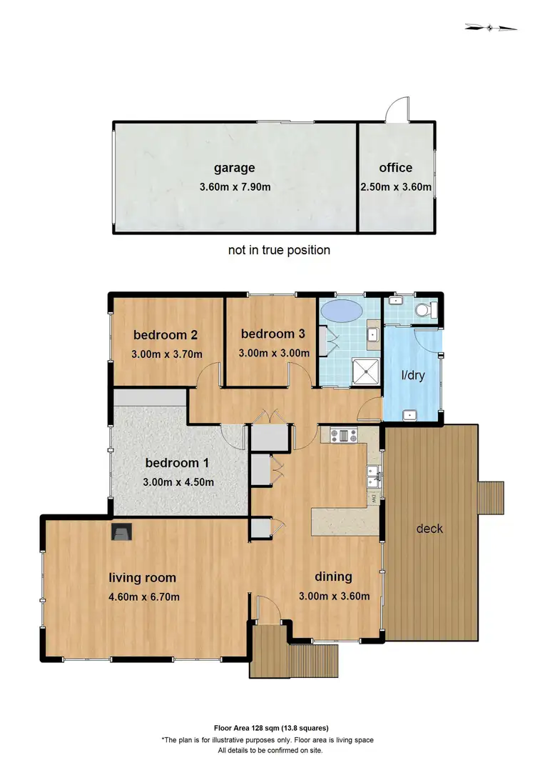 Floorplan of Homely house listing, 14 O'Connors Road, The Patch VIC 3792