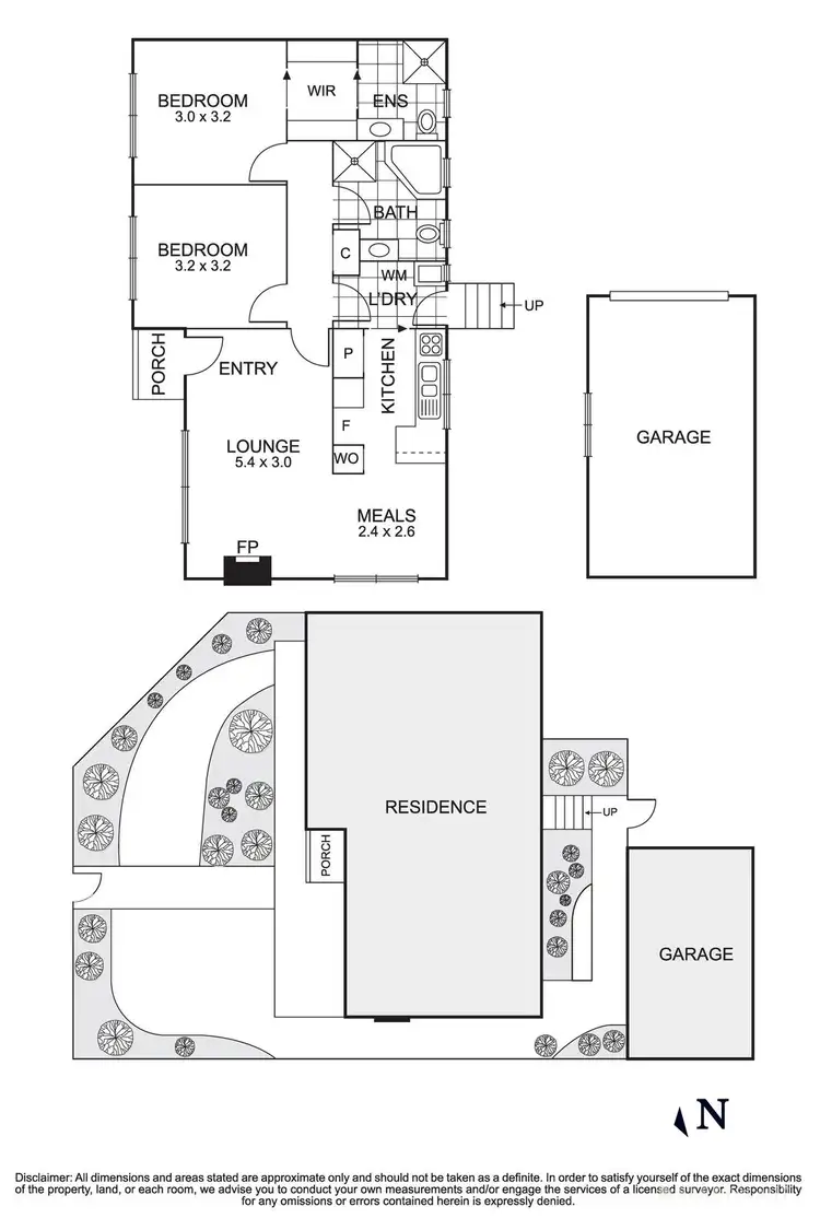 Floorplan of Homely unit listing, 1/20 Renshaw Street, Doncaster East VIC 3109