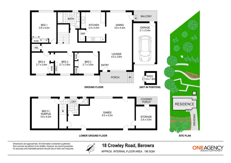 Floorplan of Homely house listing, 18 Crowley Road, Berowra NSW 2081