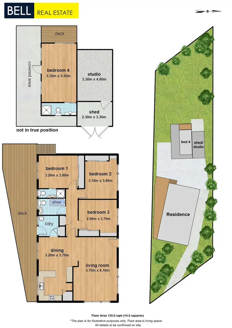Floorplan of Homely house listing, 3 Glass Road, Upper Ferntree Gully VIC 3156