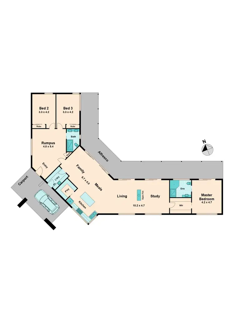 Floorplan of Homely house listing, 96 Murchison Spur Road, Reedy Creek VIC 3658