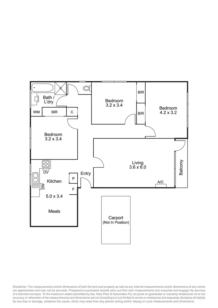Floorplan of Homely apartment listing, 7/17 Maroona Road, Carnegie VIC 3163