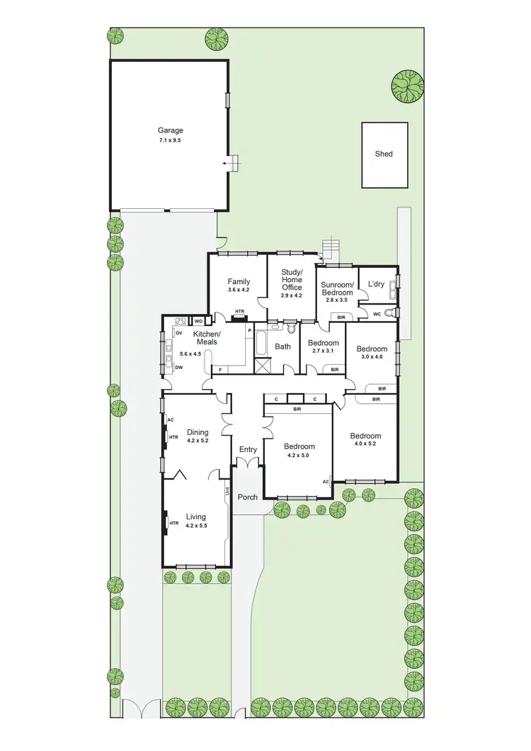 Floorplan of Homely house listing, 15 Aroona Road, Caulfield North VIC 3161