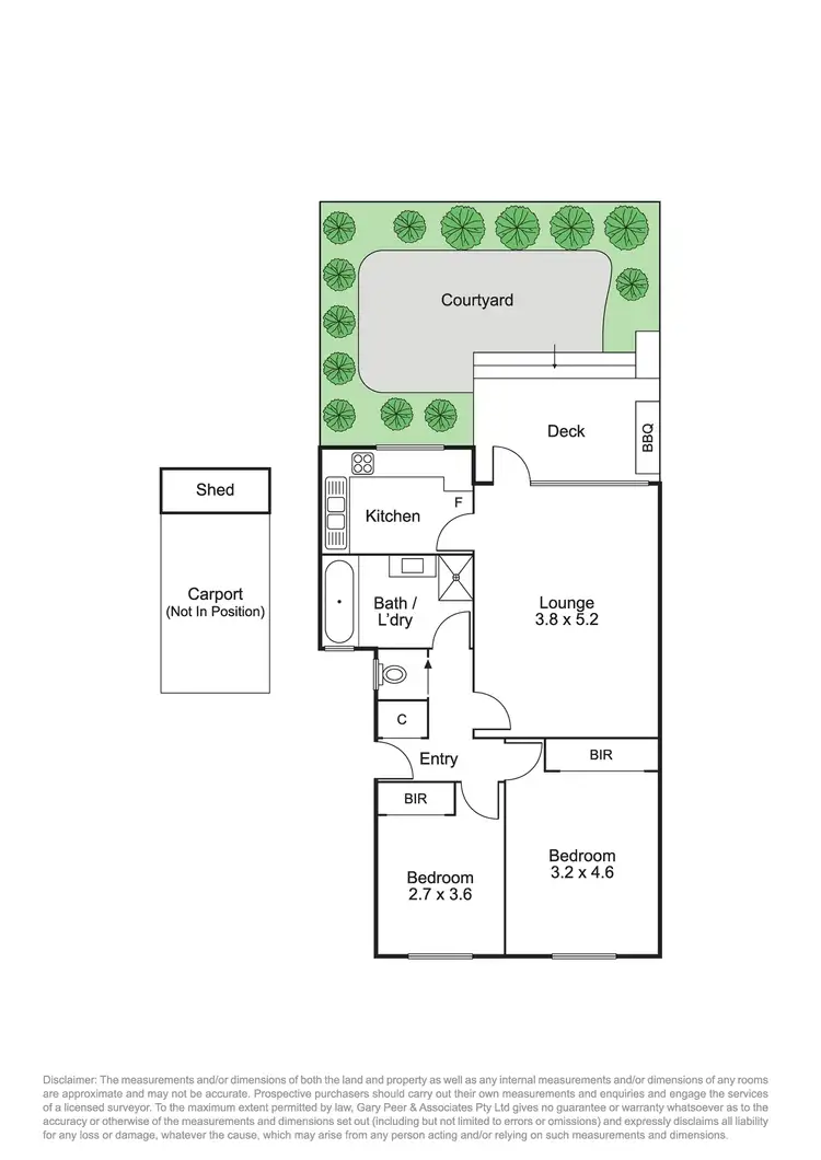 Floorplan of Homely apartment listing, 6/10 Parkside Street, Elsternwick VIC 3185