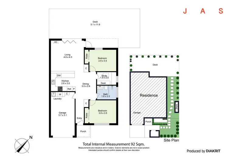 Floorplan of Homely unit listing, 3/10 Brunel Street, South Kingsville VIC 3015