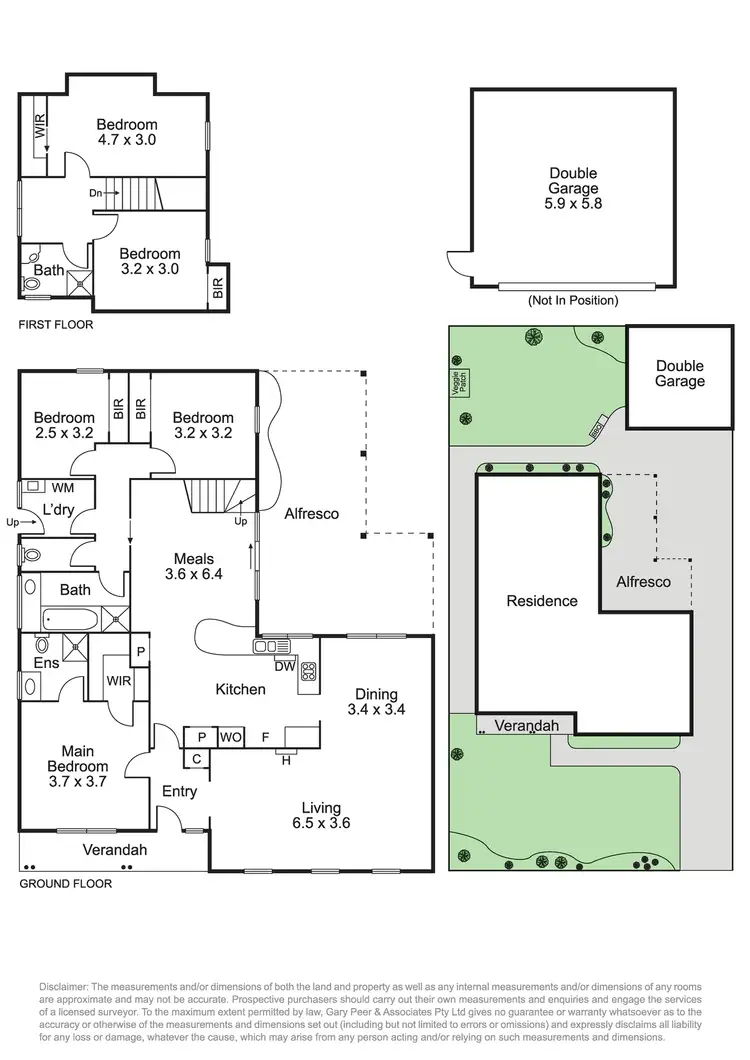 Floorplan of Homely house listing, 3 Rosella Avenue, Clarinda VIC 3169