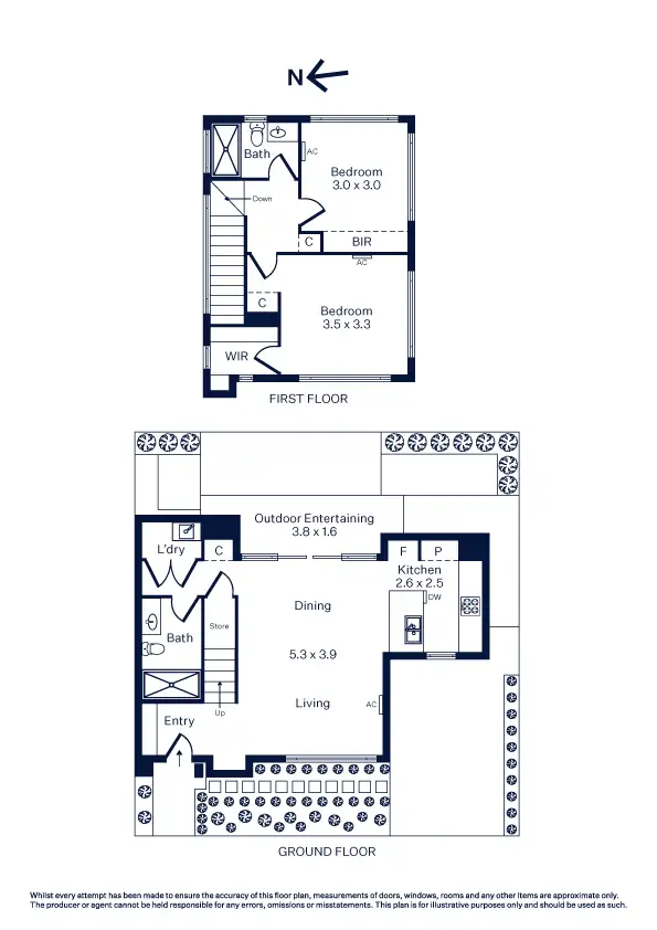 Floorplan of Homely house listing, 2A Richelieu Street, West Footscray VIC 3012