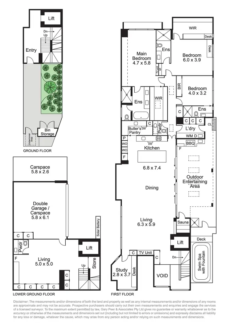 Floorplan of Homely apartment listing, 2/34 Langdon Road, Caulfield North VIC 3161
