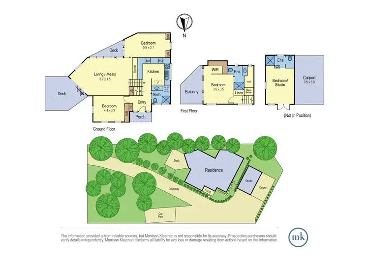 Floorplan of Homely house listing, 1/105 Ryans Road, Eltham North VIC 3095