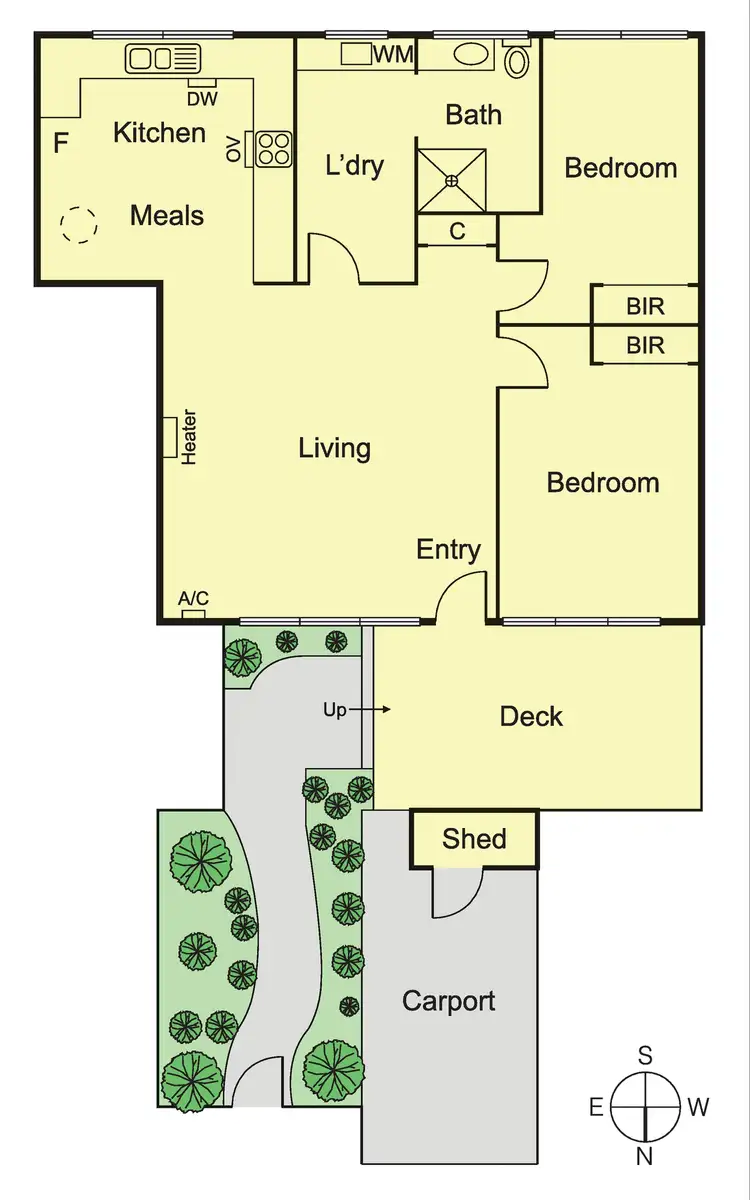 Floorplan of Homely unit listing, 5/7 Kooyong Road, Caulfield North VIC 3161