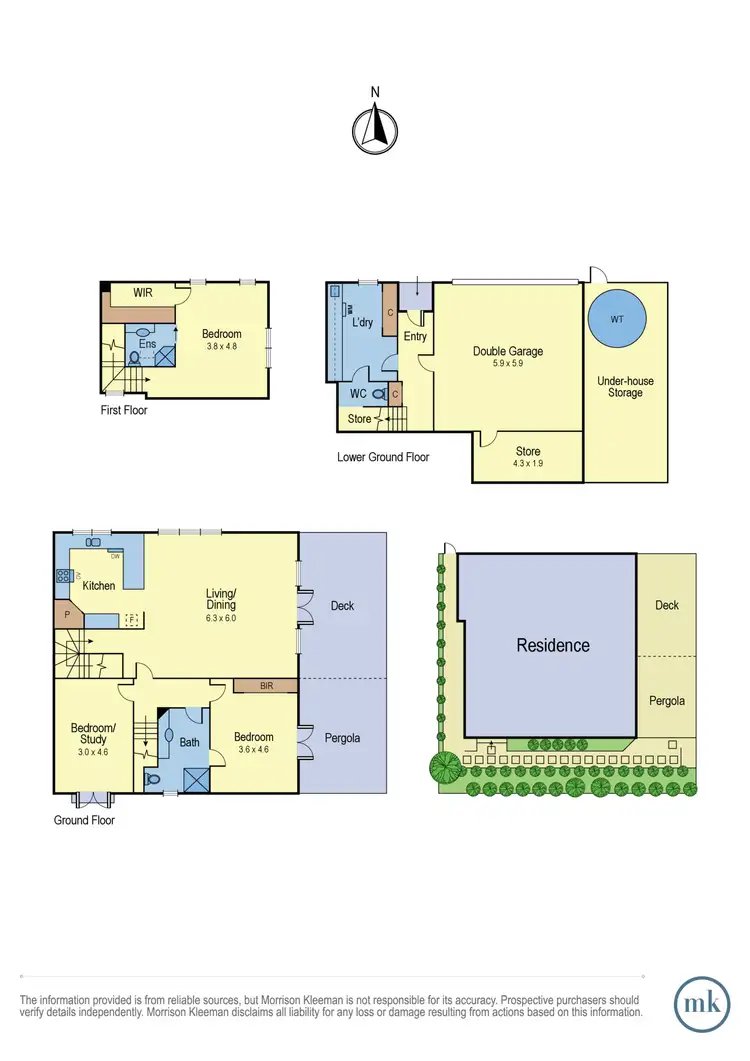 Floorplan of Homely house listing, 2/6 Macaulay Court, Eltham VIC 3095