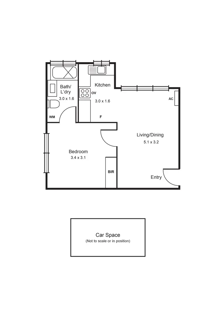Floorplan of Homely apartment listing, 14/48 Moonya Road, Carnegie VIC 3163