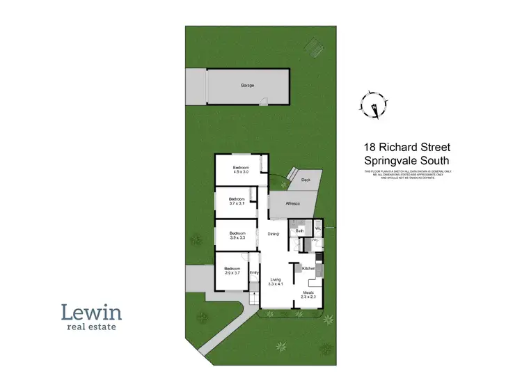 Floorplan of Homely house listing, 18 Richard Street, Springvale South VIC 3172