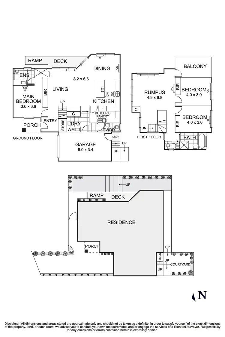 Floorplan of Homely house listing, 17A Arden Crescent, Rosanna VIC 3084