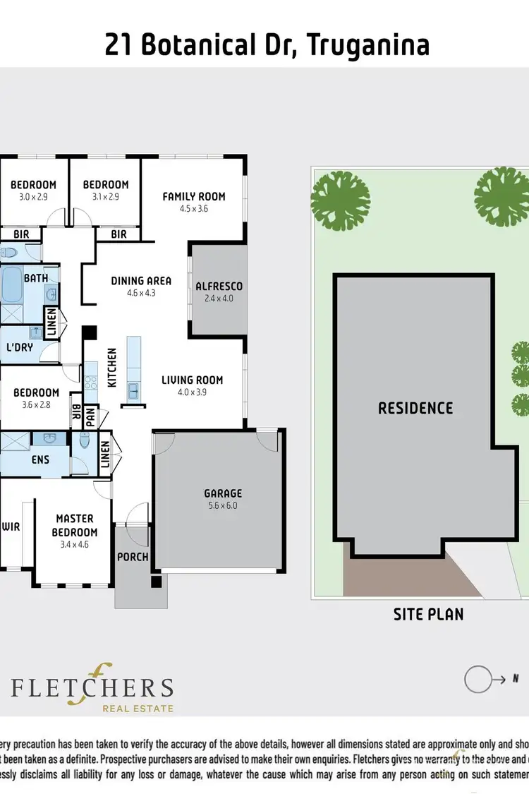 Floorplan of Homely house listing, 21 Botanical Drive, Truganina VIC 3029