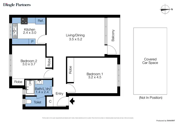 Floorplan of Homely apartment listing, 4/35 Powlett Street, East Melbourne VIC 3002