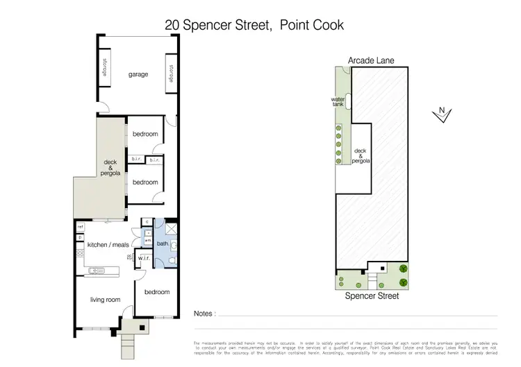 Floorplan of Homely house listing, 20 Spencer Street, Point Cook VIC 3030