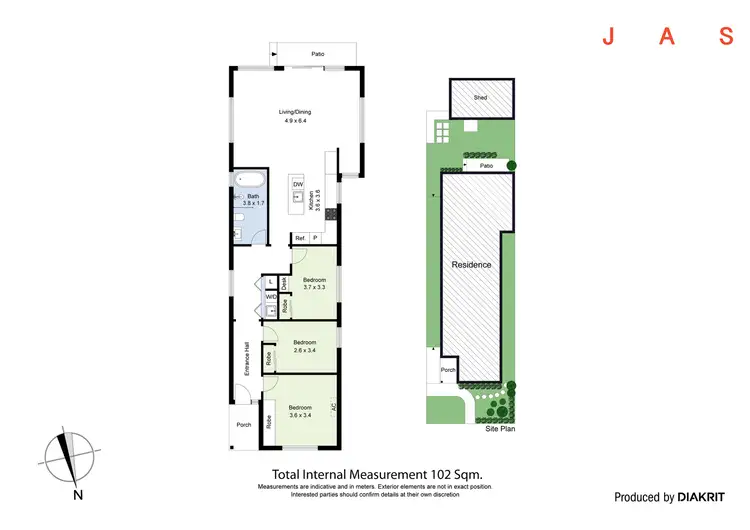 Floorplan of Homely house listing, 5 Busch Street, West Footscray VIC 3012