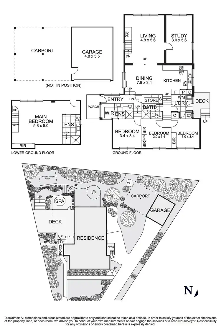 Floorplan of Homely house listing, 34 Meander Road, Hurstbridge VIC 3099