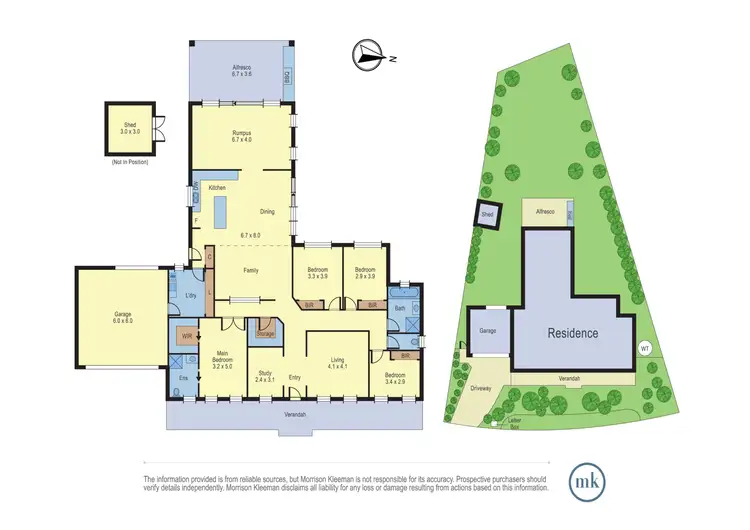 Floorplan of Homely house listing, 15 Warrawong Circuit, Doreen VIC 3754
