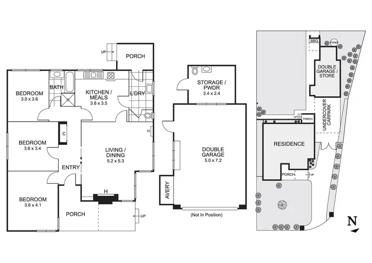 Floorplan of Homely house listing, 6 Virginia Court, Mentone VIC 3194