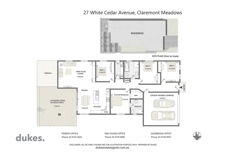 Floorplan of Homely house listing, 27 White Cedar Avenue, Claremont Meadows NSW 2747