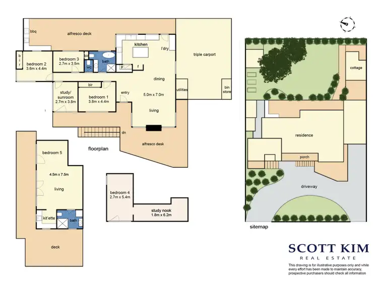 Floorplan of Homely house listing, 4 Gulls Way, Frankston South VIC 3199