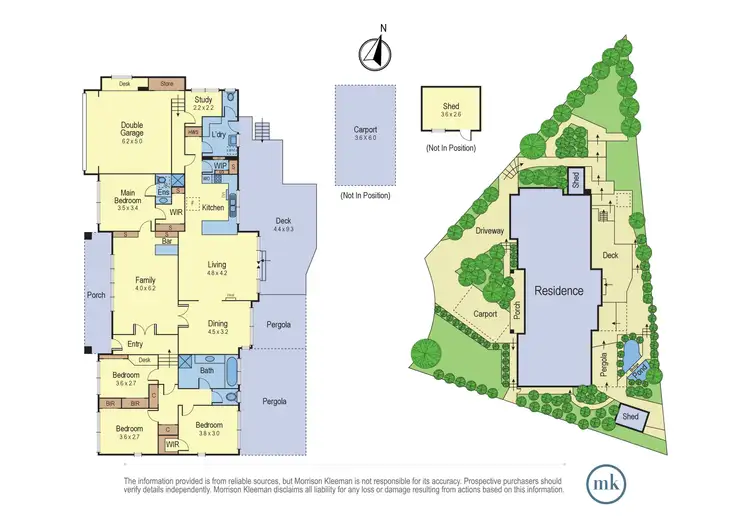 Floorplan of Homely house listing, 5 Keda Place, Greensborough VIC 3088