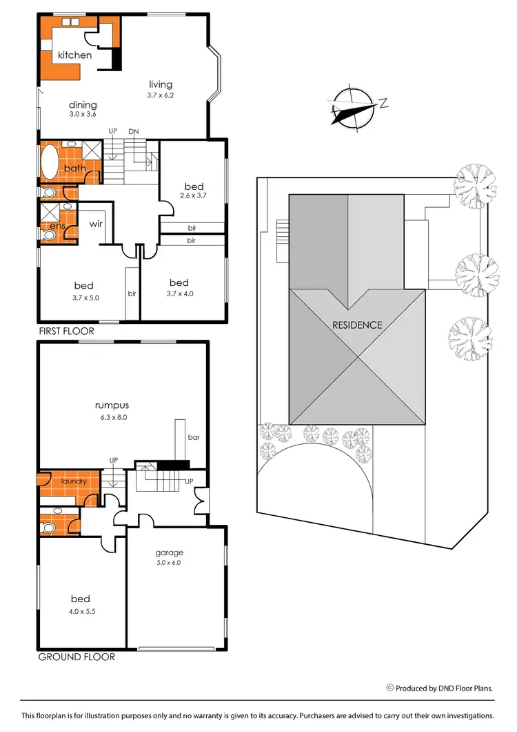 Floorplan of Homely house listing, 53 Myrtle Street, Langwarrin VIC 3910