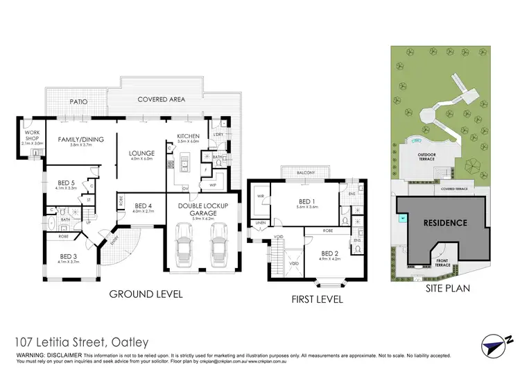 Floorplan of Homely house listing, 107 Letitia Street, Oatley NSW 2223
