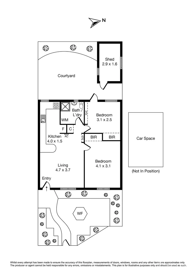 Floorplan of Homely apartment listing, 2/4 Charlotte Place, St Kilda VIC 3182