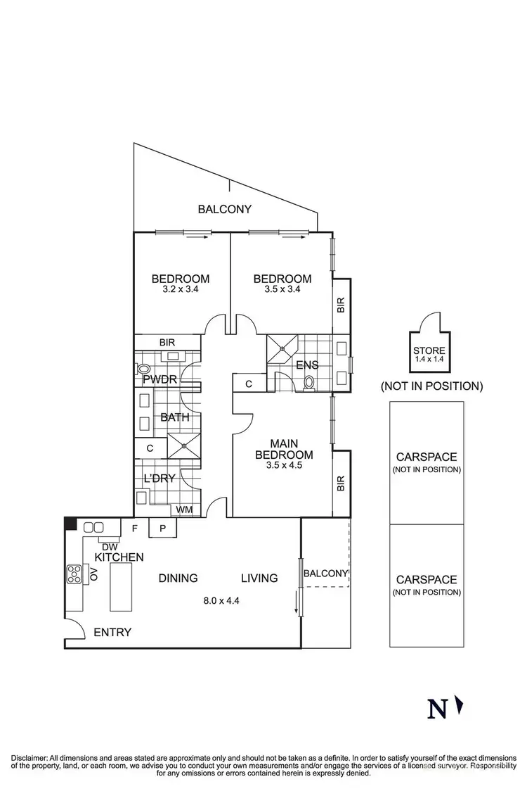 Floorplan of Homely apartment listing, 4/231 High Street, Templestowe Lower VIC 3107
